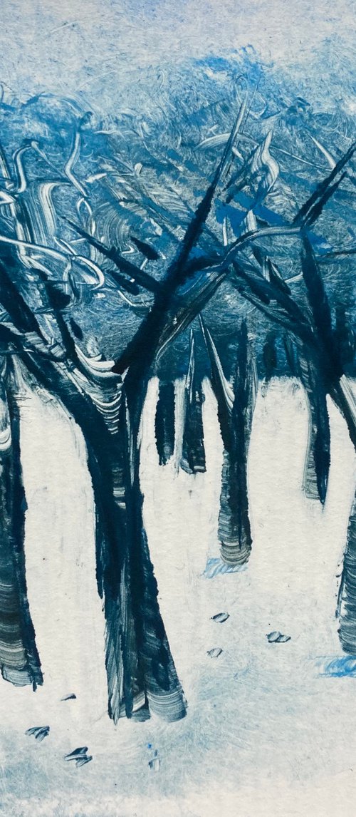 Winter Forest by Rebecca Denton