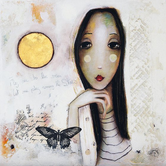 Fly me to the moon