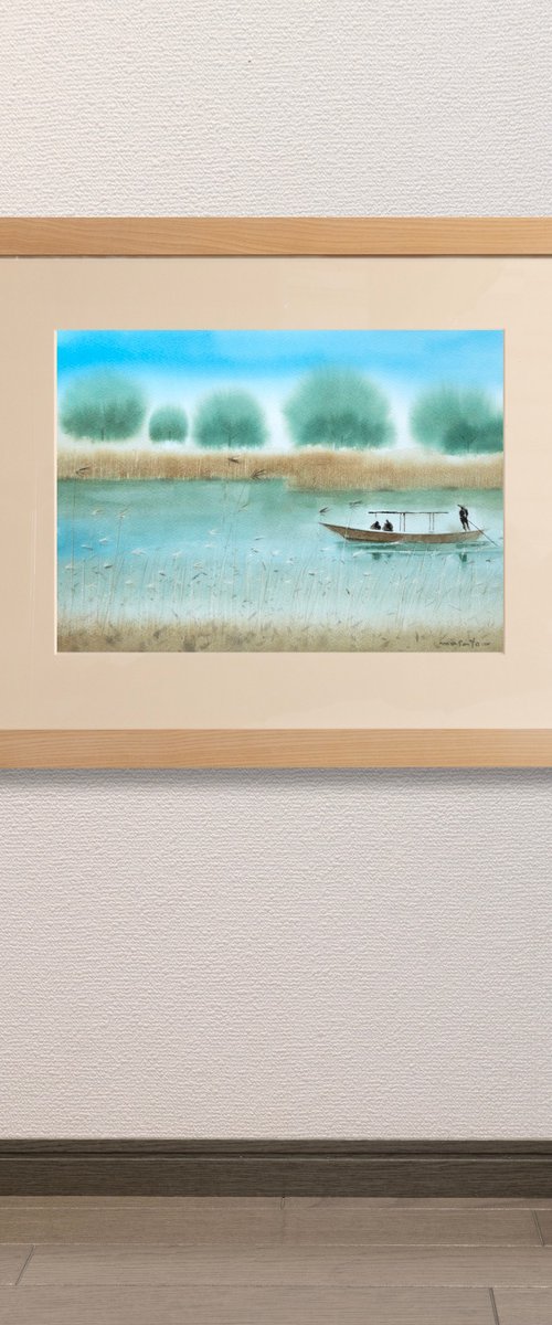 Tranquility on the Waterways by Masato Watanabe
