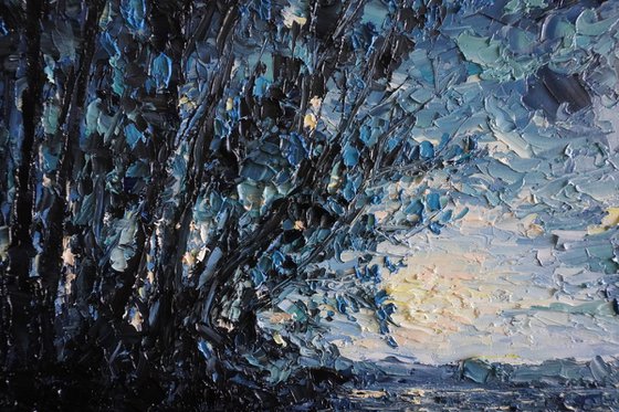 Stillness in Blue