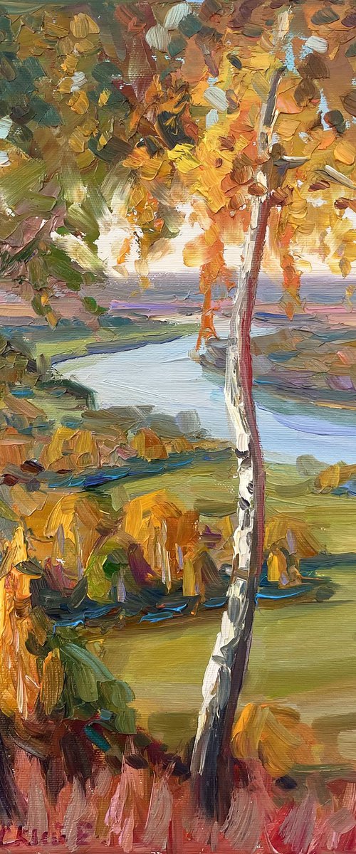 "Birch " by Evgeny Chernyakovsky