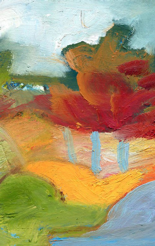 Olive Trees by Elizabeth Anne Fox