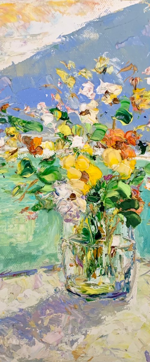 Bouquet of summer flowers by Vilma Gataveckienė