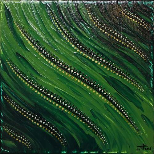 Green fluid by Jonathan Pradillon
