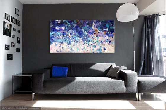 'Oceanum alte' - 72x36"