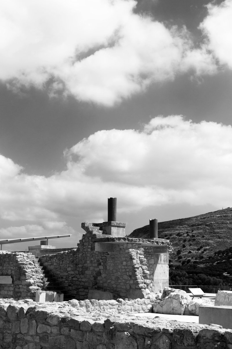 Photorealistic Cityscapes Photograph By Chiara Vignudelli, 12 X 18, Echoes Of Knossos - Crete, Original Artwork