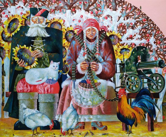 "Petya, Anka and Maksim"