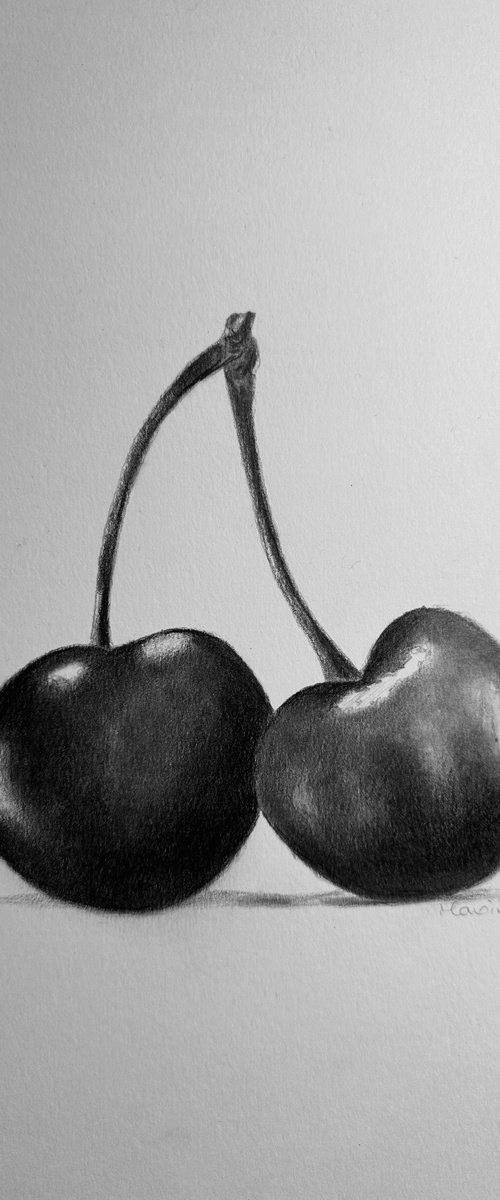 Cherries by Maxine Taylor