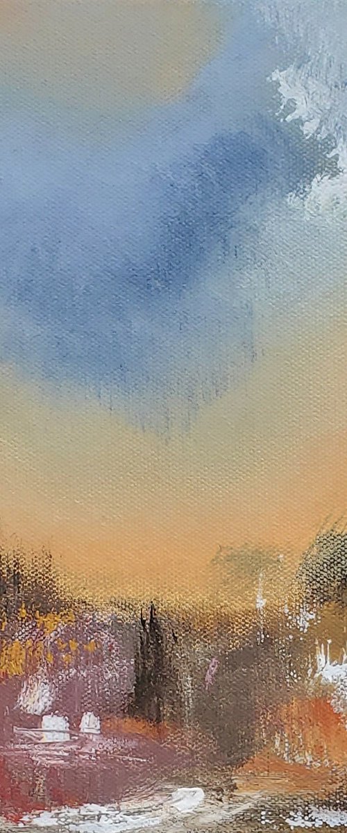 Golden Haze I by Niyati Jiwani