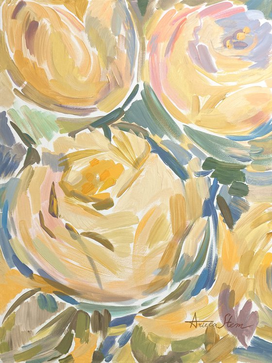 Peonies in the Garden