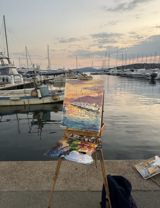 Sunset Serenade, Sainte-Maxime Marina