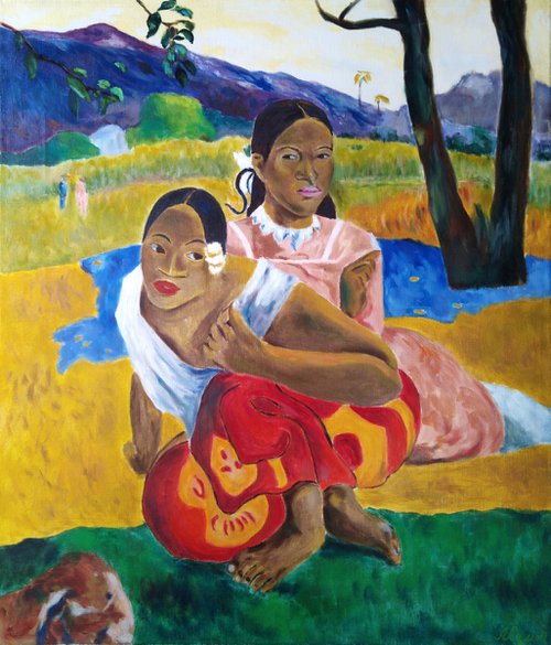 When Will You Marry?- with respect to Paul Gauguin by Liubov Samoilova