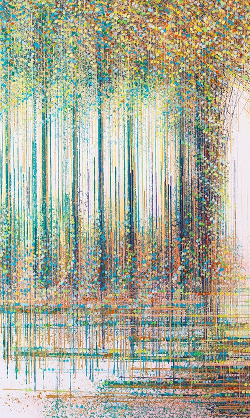 Forest In Bright Summer Light by Marc Todd