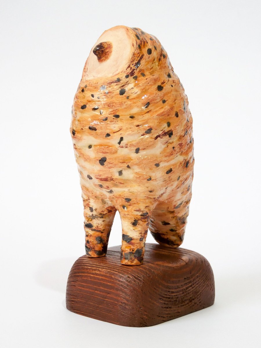 Naive Clay Sculpture , Bird By Oleksandr Korol, 3 X 9, Artwork For Sale On Artfinder