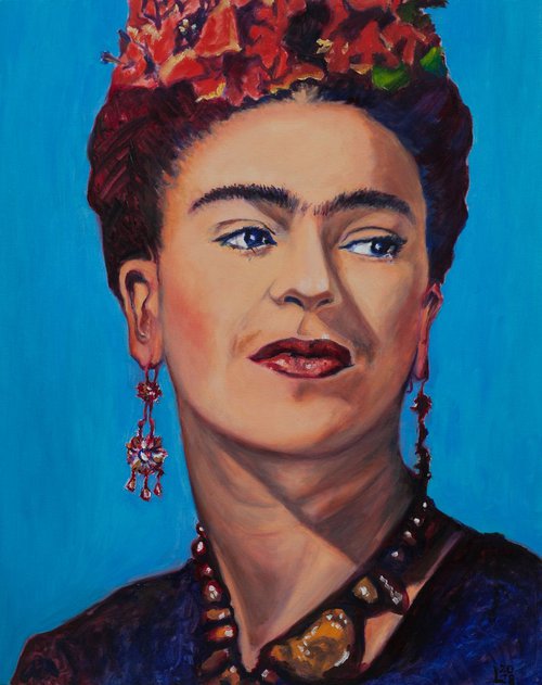 Velvet Frida by Liudmila Pisliakova