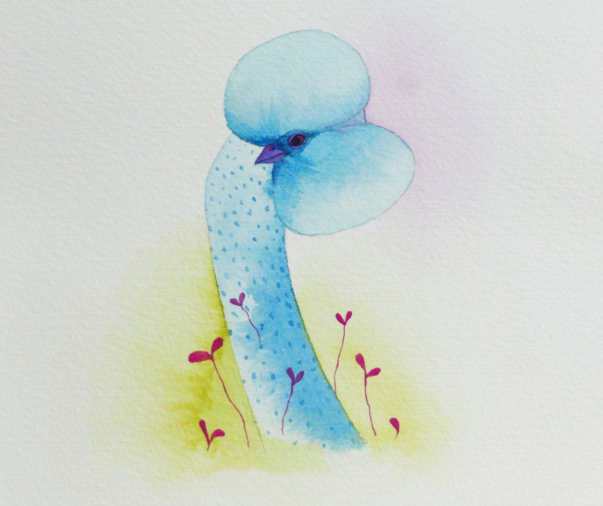 Bird mushroom penis by Karina Danylchuk