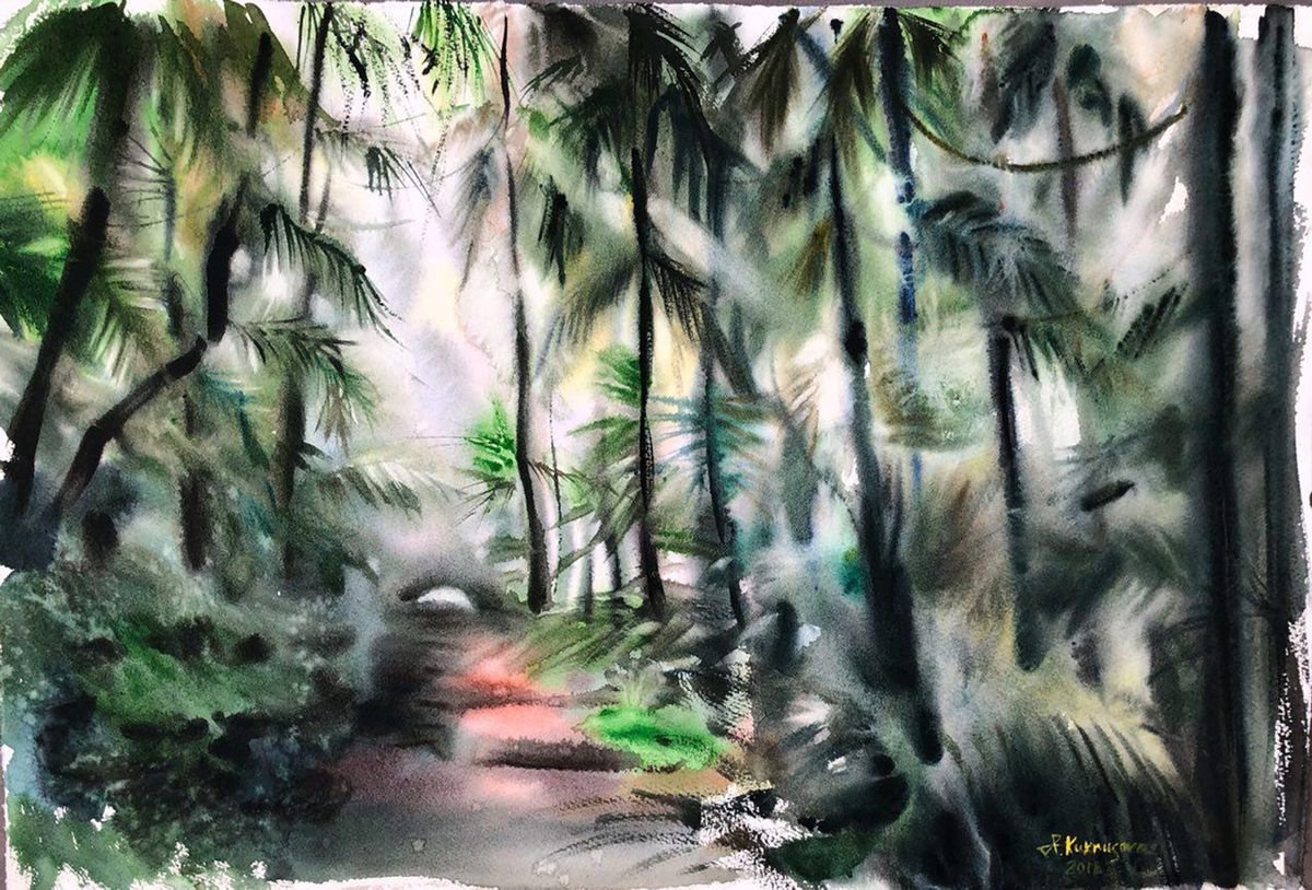 Jungle Trail by Irina Kukrusova