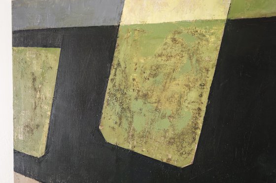 Abstract Diptych 2 48x20