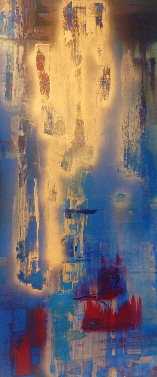 Though the lines  by Linda Collins Lamb