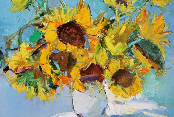 " Sunflowers "