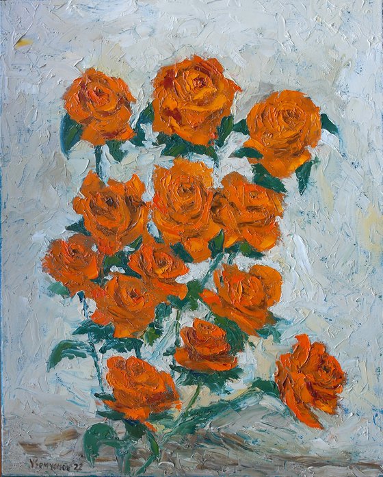 Orange Roses