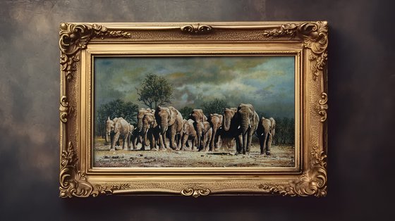 Whild Elephants 1