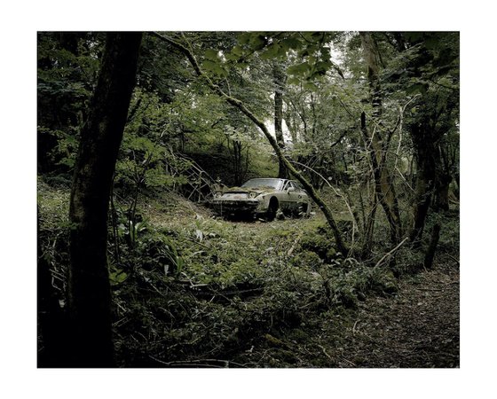 Porsche 924, Compton Martin, 2018.