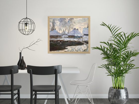 Evening Winter Landscape