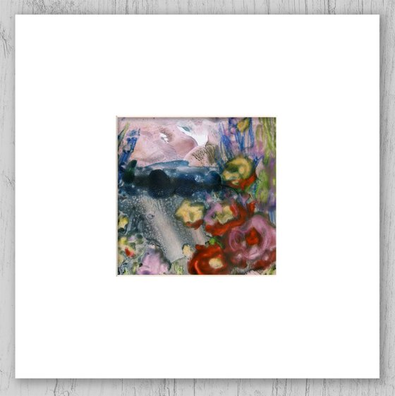 Encaustic Floral Collection 1