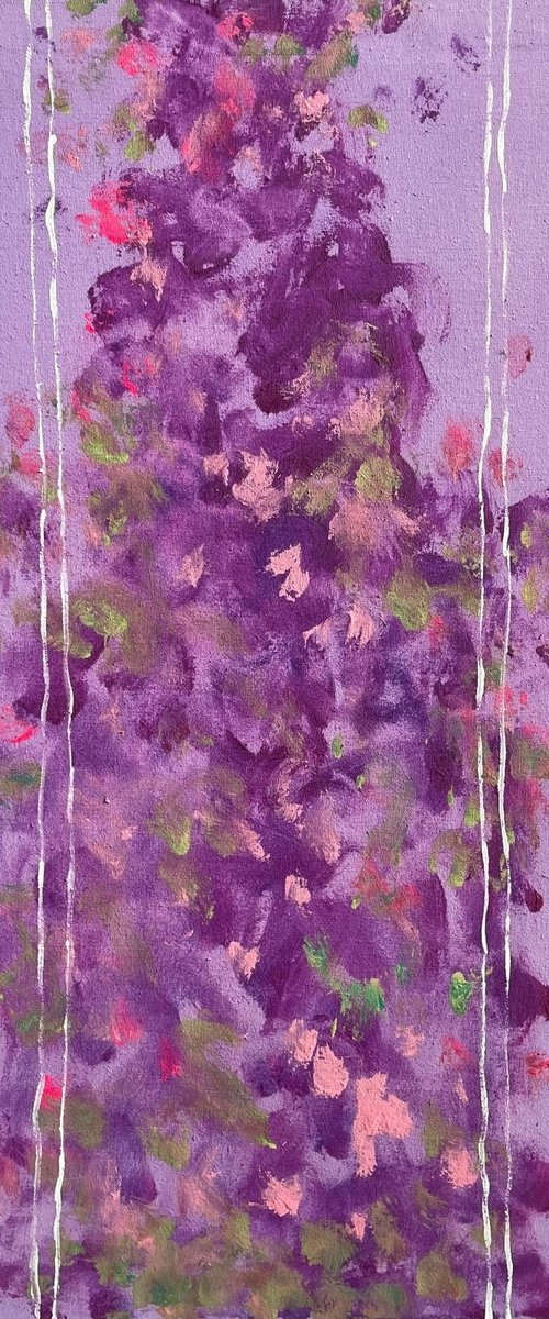 Abstract Flowers series by Gela MIKAVA