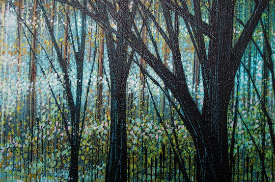 Forest Path In Winter