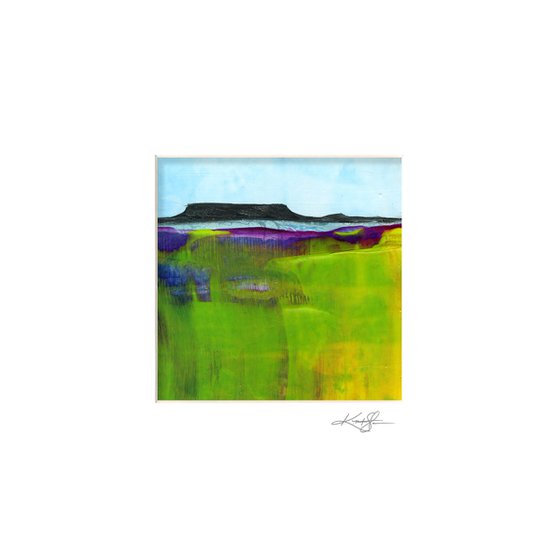 Mesa 143 - Southwest Abstract Landscape Painting by Kathy Morton Stanion
