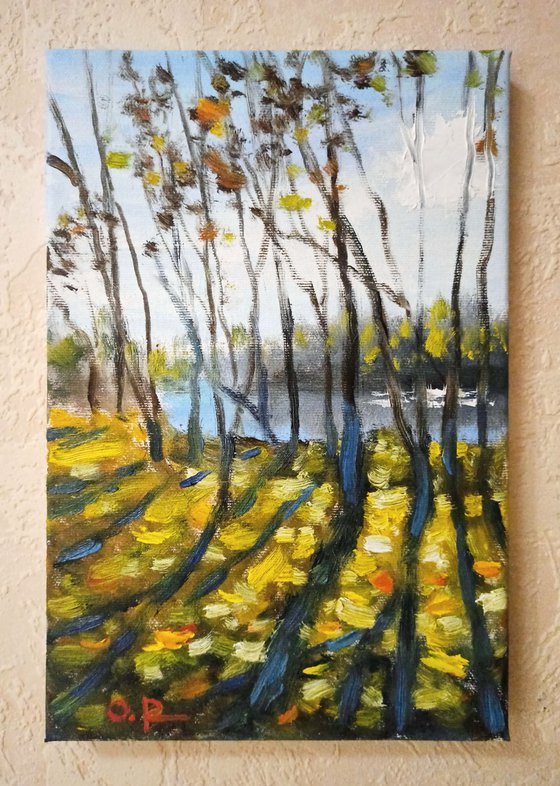 Impression. The last leaf