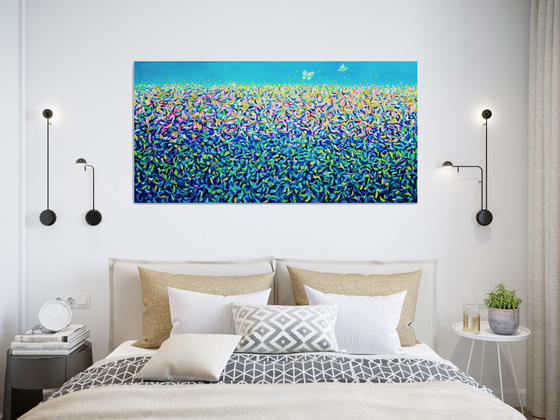 Butterflies in the garden.