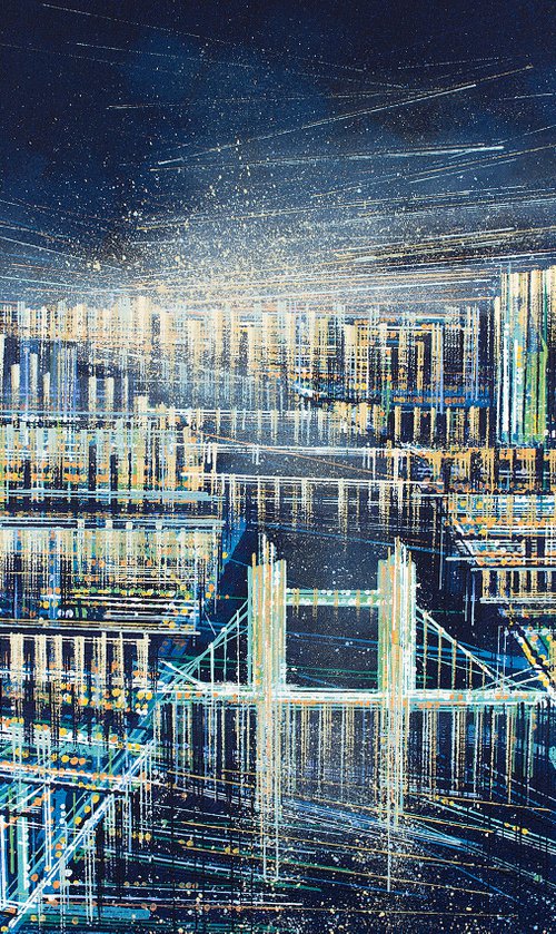 London At Night by Marc Todd