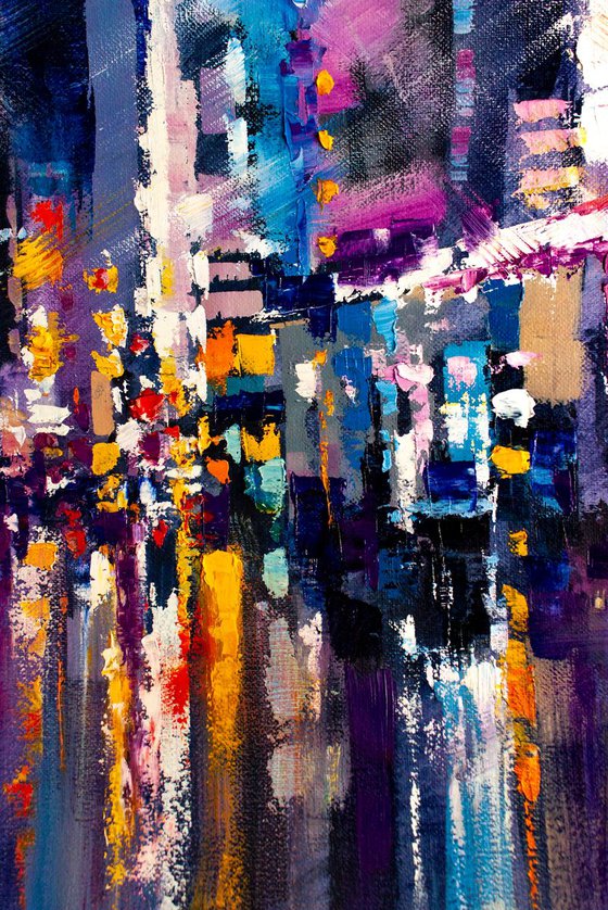 "City lights" cityscape