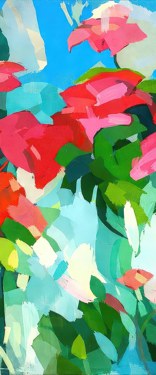 The rays touch the leaves №2 by V+V Kniazievi