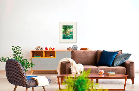 Morning light meadow