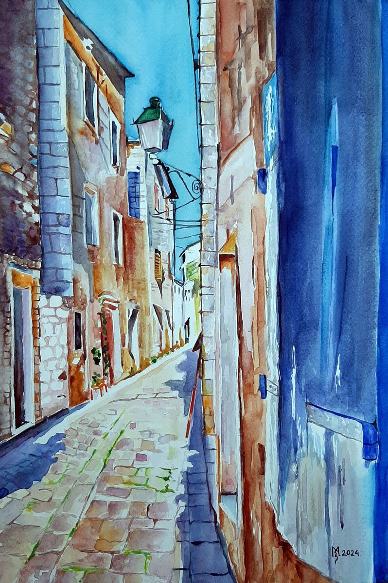 MEDITERRANEAN STREET by Zoran Mihajlovic Muza