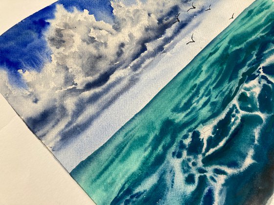Costa Brava diptych