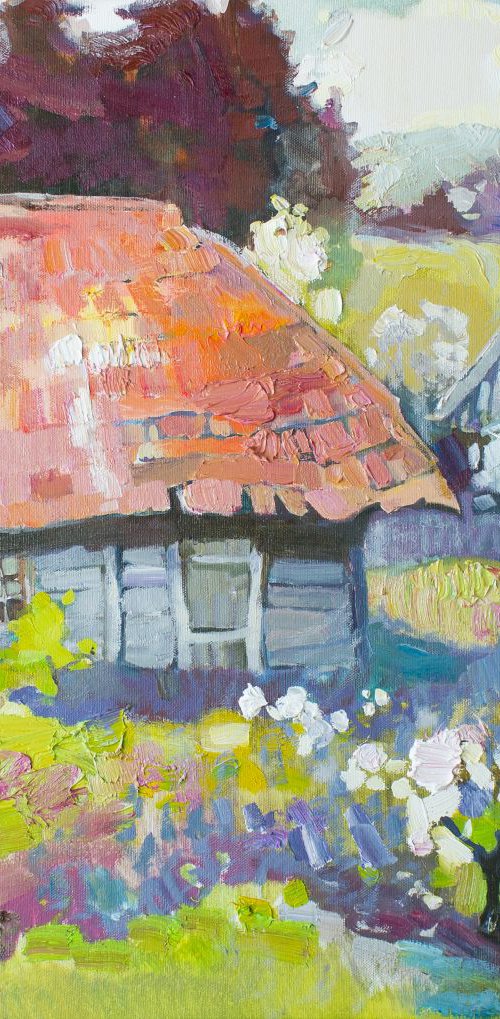 Landscape. Spring House of Elf by Anastasiia Grygorieva