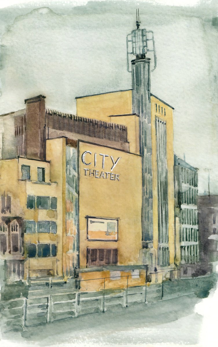City theater in Amsterdam by Tatiana Alekseeva