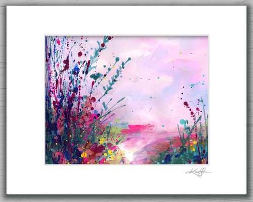 A Morning Walk - Flower Painting by Kathy Morton Stanion by Kathy Morton Stanion