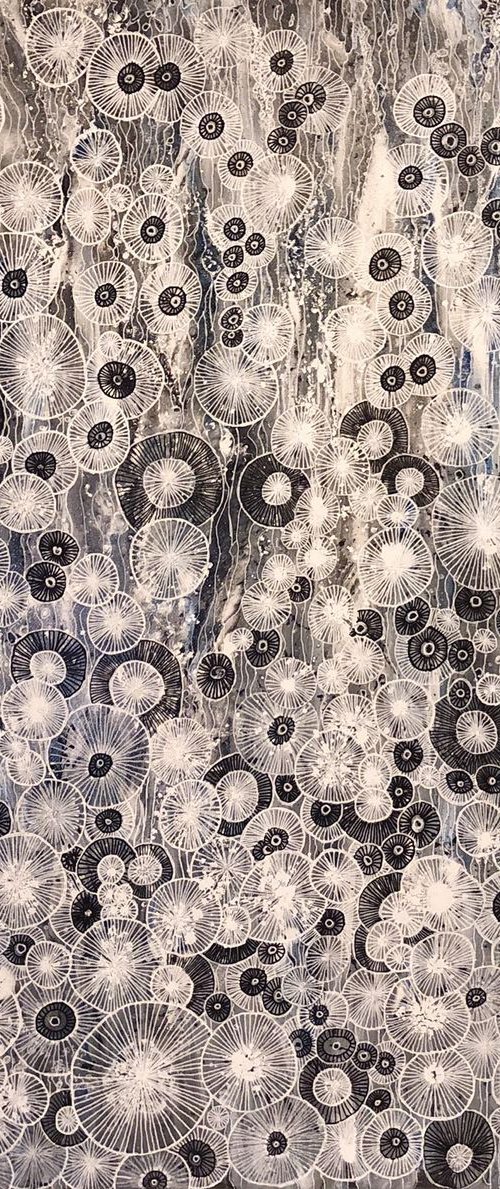 Coral on the rocks - CZ19029 by Carol Zsolt