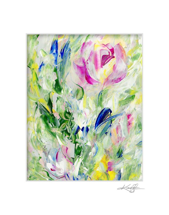 Floral Jubilee 21 - Flower Painting by Kathy Morton Stanion