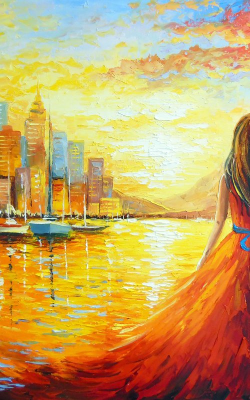 Between the City and the Dream by Olha Darchuk