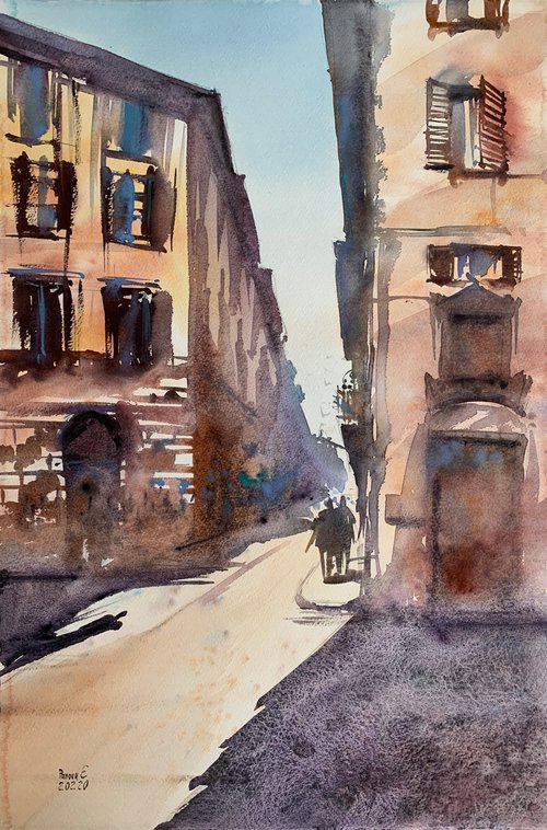 On the streets of Italy by Evgenia Panova