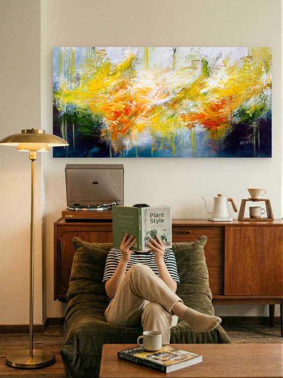 Flamboyant Bloom After Rain