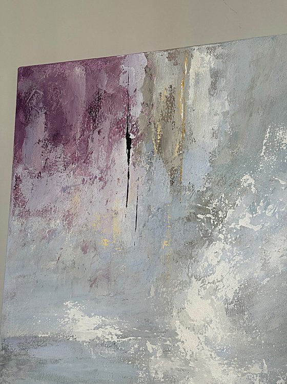 Violet Driftlight-Clouds wall art