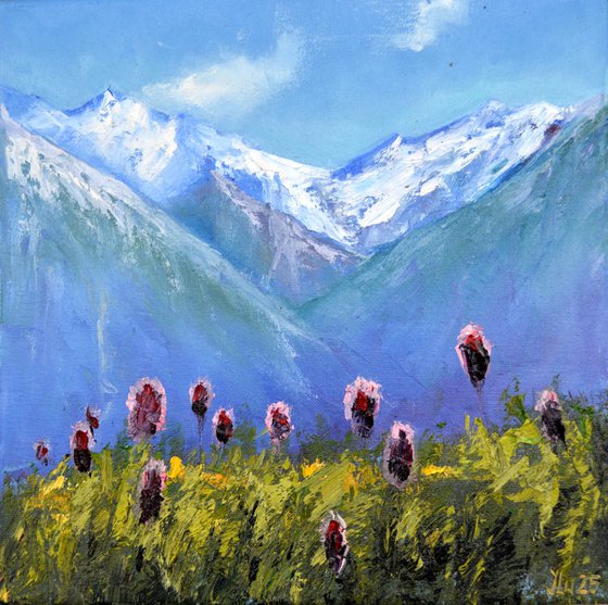 Mountain herbs 30X30